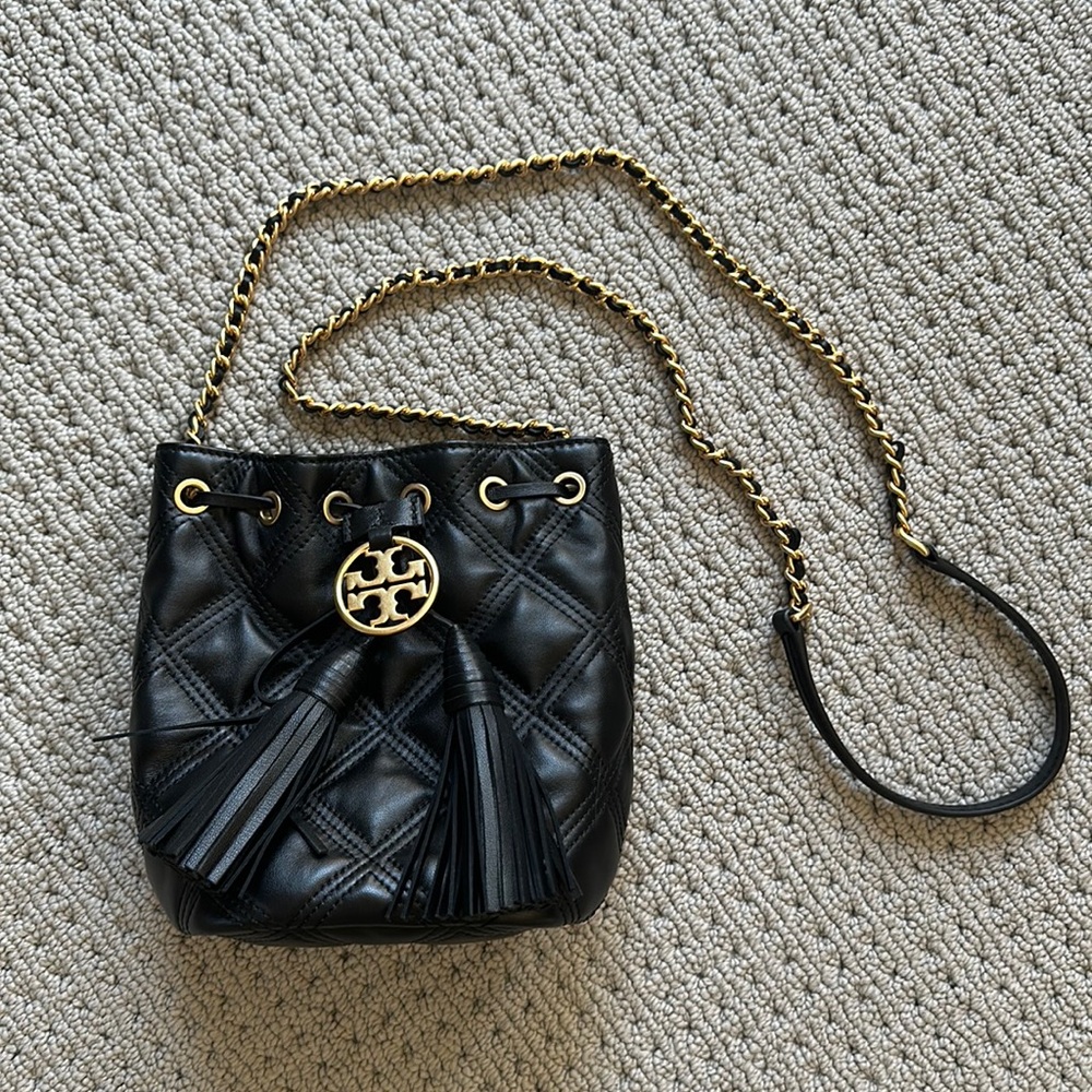 Tory Burch Mini Fleming Bucket purse